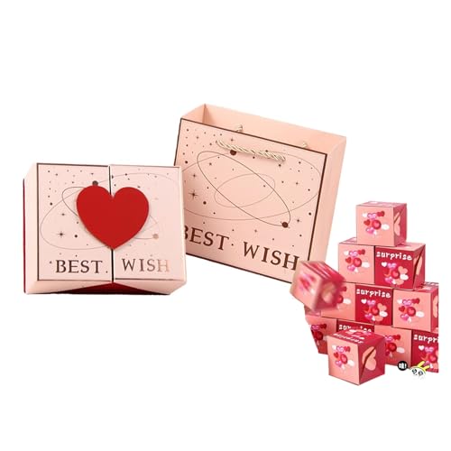 Lot de 20 surprises pop-up Saint-Valentin : décoration de fête et cadeau de couple - 3
