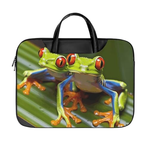 Bolso Laptop 16.5 Pulgadas Rojo Rana Ojo miniatura 1