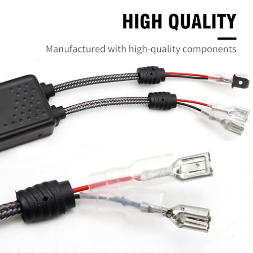 Hoypeyfiy H1 H3 Canbus Decoder Anti Flicker Harness LED miniatura 3