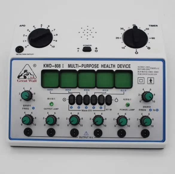 CHOUDHARY ACUPRESSURE KWD808 Multipurpose Electro Acupuncture Stimulator Therapy 6 Channel