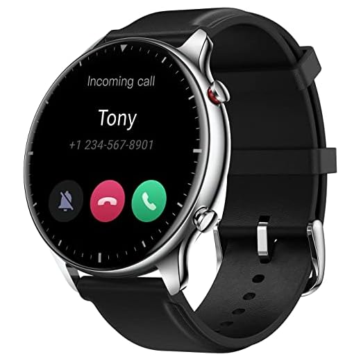 Amazfit GTR 2 Smart Watch para iPhone Android, Bluetooth Call, com GPS Alexa, 90 modos esportivos, 14 dias de duração da bateria, à prova d'água, Clássico