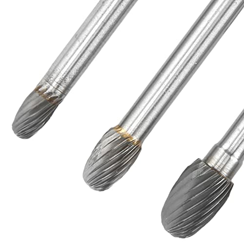 Set de Fresas de Carburo Single Cut 6mm de Mandril miniatura 3