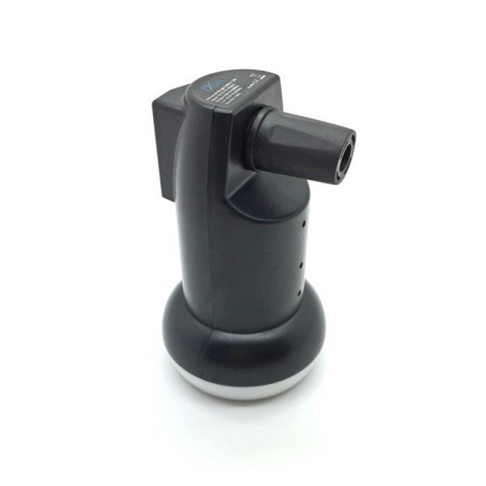 ARLI 60 cm HD Sat Anlage Digital Single LNB + 2 F-Stecker 1 Teilnehmer Antenne Set UHD 4K FullHD