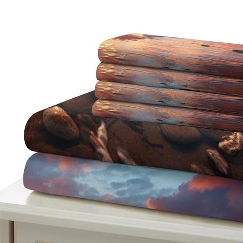 Linge de maison de qualité supérieure avec housse de couette 3D durable