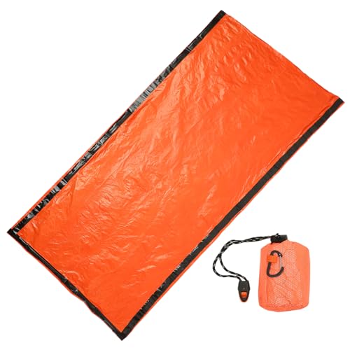 OSOLADY Survival Bag Bag Sleeping Emergency Bag for Camping Drawstring and Whistle