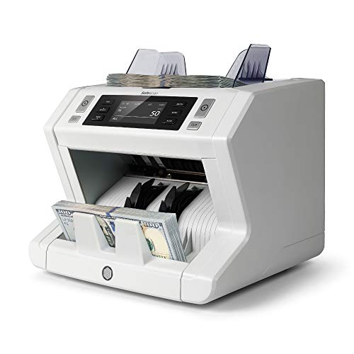 Safescan 112-0507 2650 - High-Speed Bill Counter for Sorted Bills with 3-Point Counterfeit Detection,Gray - Thumbnail 7