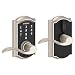 Schlage Touch Camelot Lock with Accent Lever (Satin Nickel) FE695 CAM 619 ACC