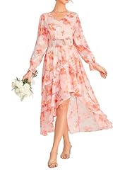 Apricot Orange Floral