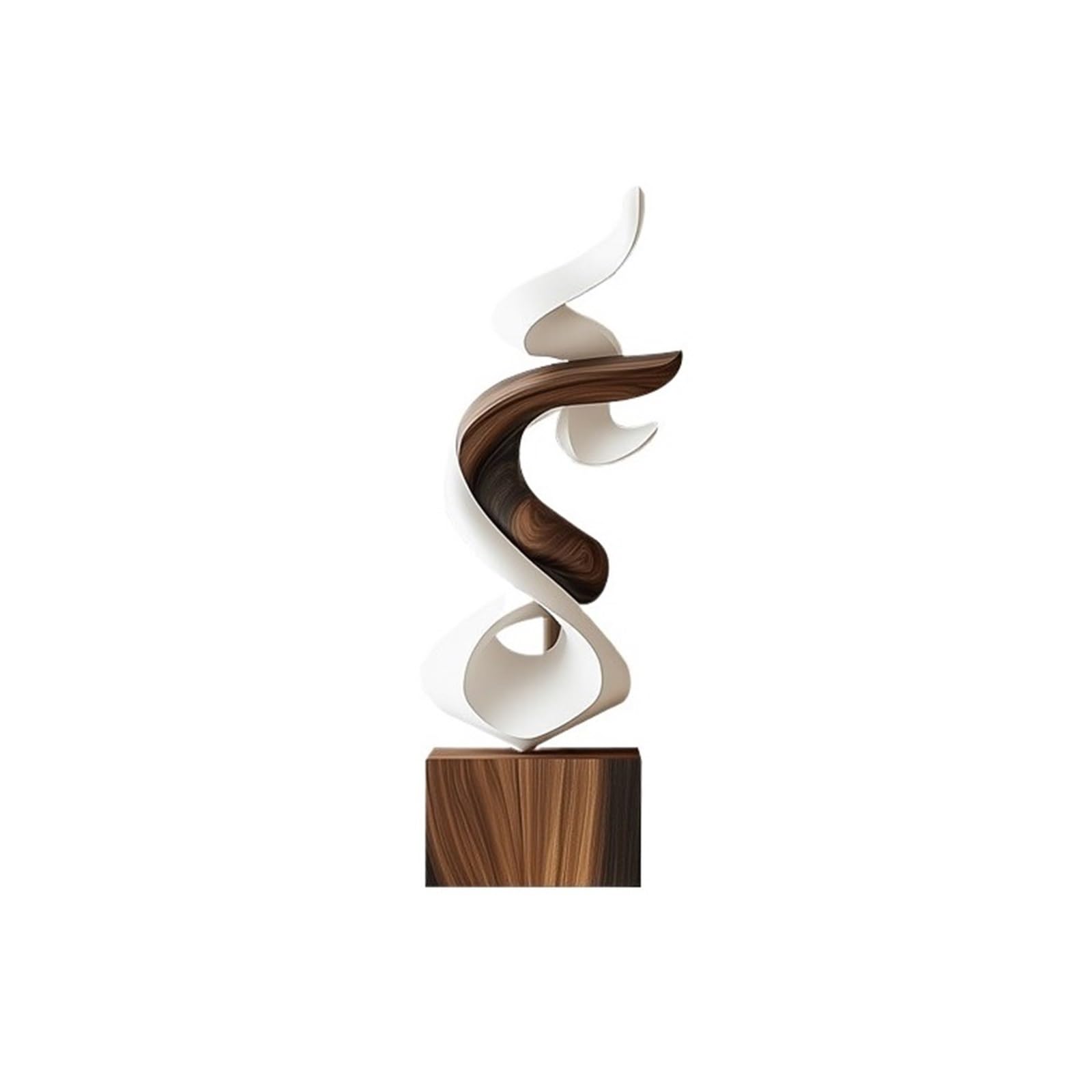 ZENY896V Sculptures Interior Decorations Handmade Wooden Abstract Sculpture Ornaments Decorative Art Pieces Decor