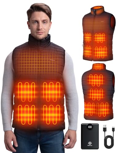 Soleilwear Heated Vest 9 Zones 12000mAh