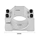 Spindle Motor Mount Bracket Clamp, Cast Aluminium Spindle Motor Mount Bracket Clamp with Screws Tool Set for 3 Dimensional Printing CNC Engraving Millng Machine(52mm)