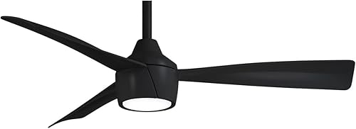 Miniatura 9 de MINKA-AIRE Skinnie - Ventilador de techo LED para exteriores (44 pulgadas), color blanco plano