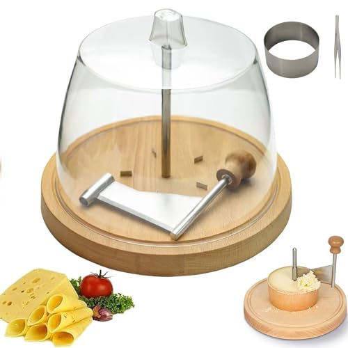 Rueda rizadora de queso con tapa para cortar virutas perfectas sin romperlas 2