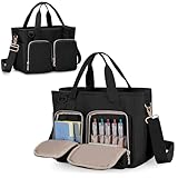 MULTIPOCHE : La poche principale comporte deux compartiments, dont l'un est utilisé pour ranger des livres bibliques ou d'autres livres, et l'autre comporte 5 poches en filet ; 2 poches avant zippées, dont une dotée d'un emplacement pour stylo pour un accès facile ; 2 poches latérales pour ranger parapluies et bouteilles pour les déplacements quotidiens ; et les poches arrière sont dotées d'une conception Velcro qui empêche les objets qu'elles contiennent de glisser accidentellement