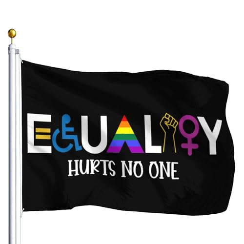 Equality Hurts No One Decorative Bannerfor Dorm Room Stuff