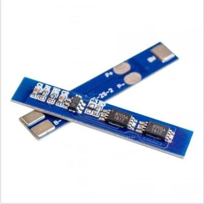 Reland Sun 50PCS/LOT 2S 3A Li-ion Lithium Battery 7.4v 8.4V 18650 Charger Protection Board BMS pcm for li-ion lipo Battery Cell Pack