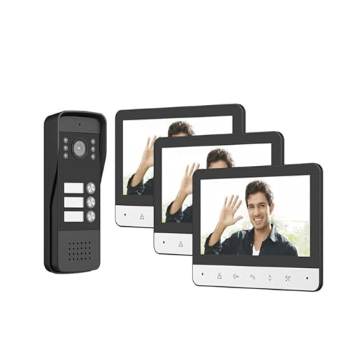 Kit Videocitofono Trifamiliare 7"