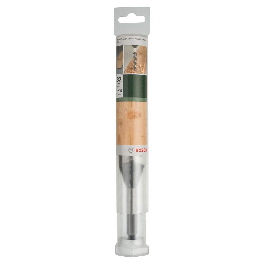 Bosch 2609255257 - Punta Perforatrice per Legno con Punta Filettata, Diametro, 32 mm