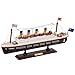 NAUTIMALL RMS Titanic Model Wooden Cruise Ship Model 14