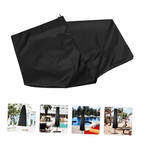 Housse parasol imperméable Oxford renforcé haut de gamme noir