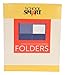 School Smart 2-Pocket Folders, Dark Blue, Pack of 25
