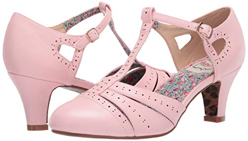 Bettie Page Women\'s 250-Maisie Spectator Pump Pink 9