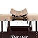 Master Massage Ergonomic Dream Headrest Face Cradle for Massage Table-Universal Size, Black