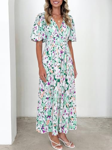 Image of Sissyaki Women's Floral Maxi Dress 2026 Summer Spring Wedding Guest Dress