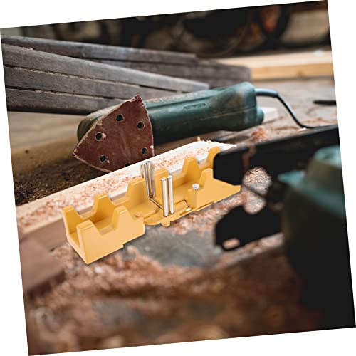 OSALADI Bevel Measurement Tool Protractor Angle Finder Measuring and Sawing Cutting Tool Angles Cutting Tool Angle Finder Tool Miter Protractor Angle Measuring Tool Yellow Stainless Steel