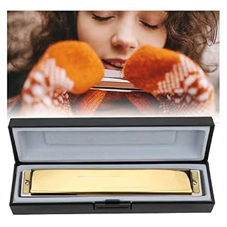 KUSAGA Belle flûte à Bouche mélodieuse et Harmonica - Instruments Classiques-Musique Nationale-Voix Religieuse; flûte de Musicien; Un Beau Cadeau for Un ami éloigné ou Un Amoureux ! (Color : Schwarz) – Image 4