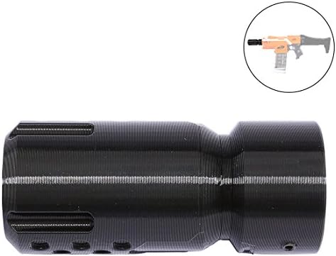 Decorative Cap, WOLFBUSH Worker F10555 3D Printed Front Tube Pipe Adapter Decoration for Nerf Stryfe Retaliator Alpha Trooper CS-18 N-Strike Elite Rapidstrike