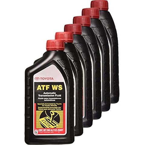 Toyota ATFWS Transmission Fluid, 6 Pack Cover