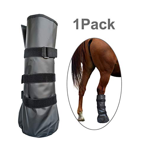 yeezo Horse Soaking Boot Hoof Soak Boot Equine Soaking Boot Hooves Soaker Sack Horse Foot Soaking Bag Hot or Icing Treatment Bucket