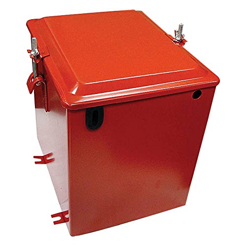 Complete Tractor Battery Box 1711-1022 Compatible with/Replacement for Case/International Harvester C, Super A, Super A1, Super AV, Super AV1, Super C 350634R91, 350637R92