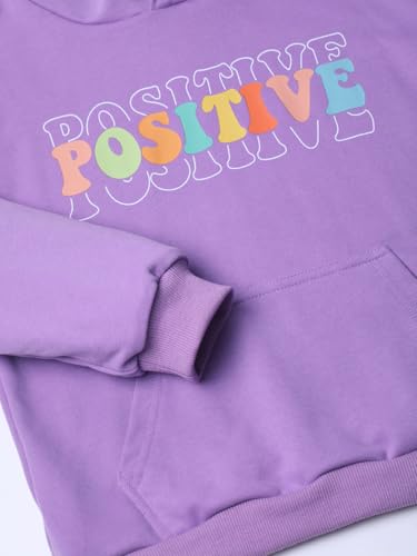 Image of WELAKEN Cotton Hoodie Sweatshirt for Girls Kids & Teens Long Sleeve Pullover with Kangaroo Pocket