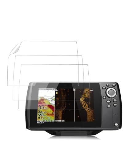 Arxonis 2-Pack Screen Protector for Humminbird Helix 7 GPS Computer, 6H Hardness Tempered Glass, Anti-Fingerprint,Anti-Scratch, Easily Installation, HD Clear