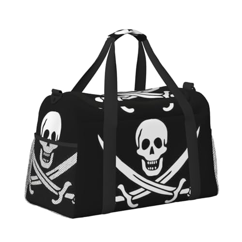 Bolsa de viaje con estampado pirata para deportes e hidroterapia 3