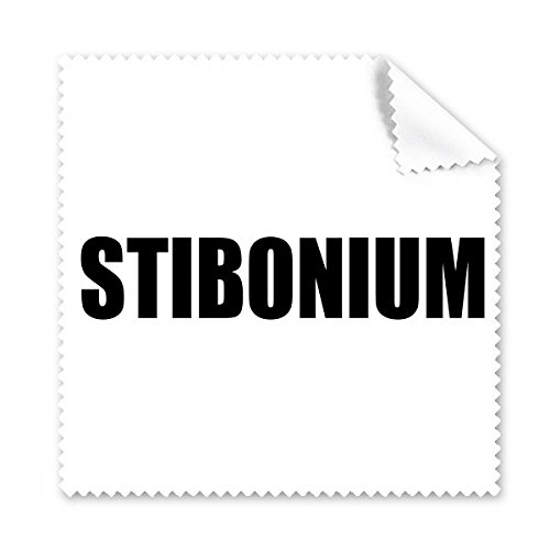 Cadeau chimie Stibonium chiffon de nettoyage lunettes et écran geek 5pcs