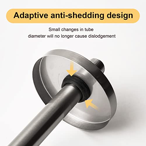 Offo Extra Large Shower Arm Flange Brushed Nickel 3.5 Inches In Outer Diameter Replacement Shower Head Arm Escutcheon Plate Suitable For Most Brands Shower Head Arms #TOP4