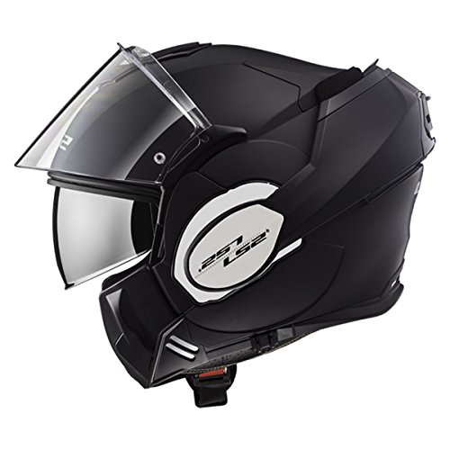 Ls2 Helmets Valiant Unisex-Adult Flip-Up-Helmet-Style Valiant Helmet (Matt Black, Large) #TOP2