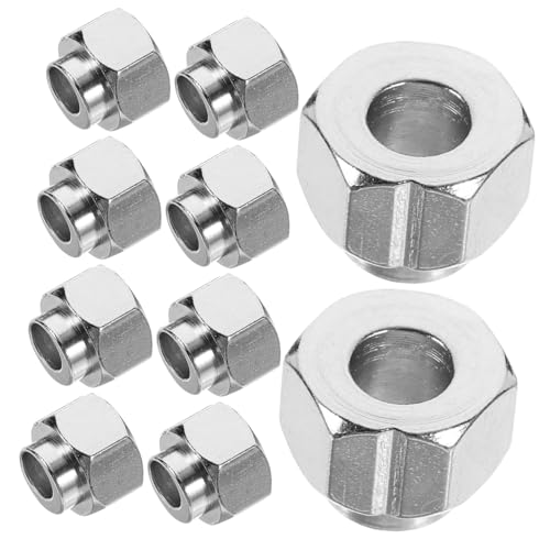 20pcs Silver Hex Eccentric Spacer Nuts for Bolt and Linear