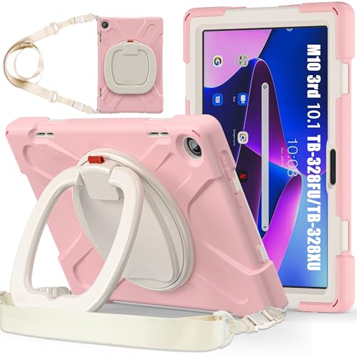 Coque Lenovo Tab M10 HD 3ème Gén Anti-Casse Écran avec Sangle