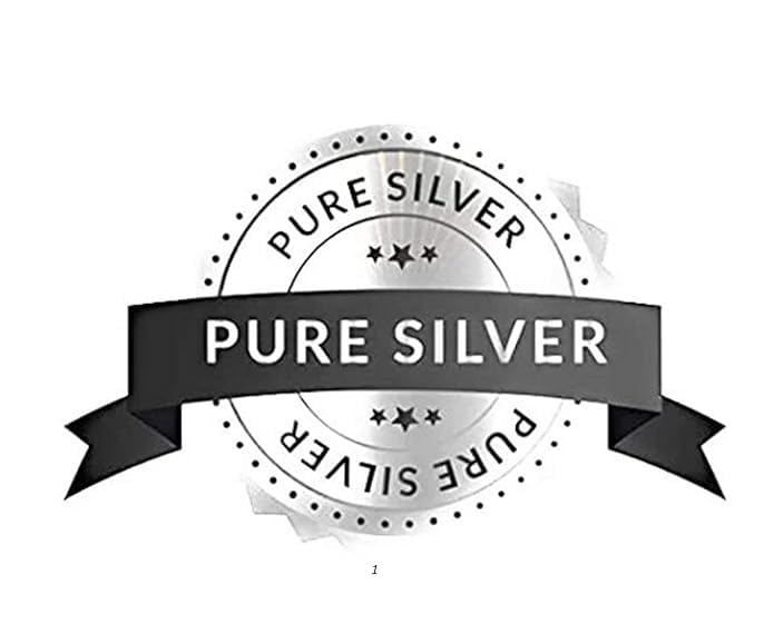 Image of Pure Silver Bangles for Baby Girl and Boy - Pack of 2 Silver Bracelet Pair for Kids age kid 0 to 2 years old.