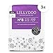 LILLYDOO Baby Diapers - Size 8 (37+ lbs), Half-Monthly Supply (90 Count), Leak Protection, Skin-Friendly, Ultrasoft, Perfume- & Chlorine-Free, Hypoallergenic, Dermatologist Tested, Oeko-TEX®