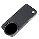 FOTGA für iPhone 16 Pro Hülle, Handyhülle für iPhone 16 Pro Hülle & 58mm Variabler ND2-ND400 ND-Filter Set - Stoßfest, Vignettierungsfreies Design, Aluminiumgewinderahmen (Schwarz)