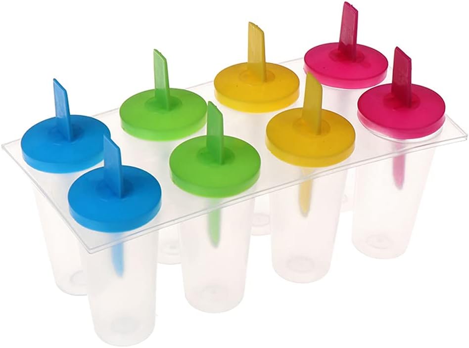 8s Ice Cream Lolly Maker Form DIY Mould Frozen Popsicle Yogurt Molds Tools