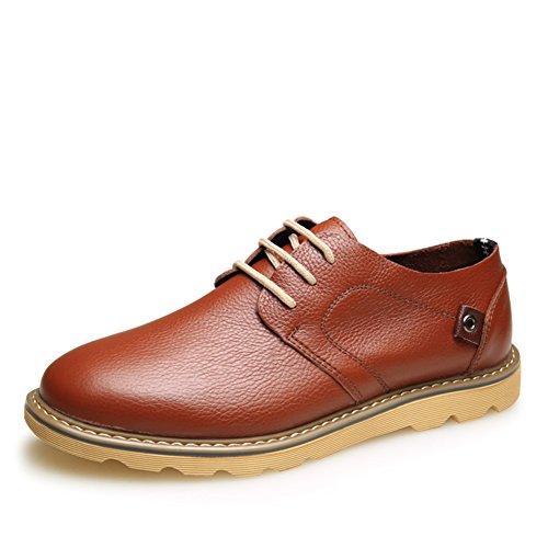 Les souliers de ville respirants en cuir véritable pour homme