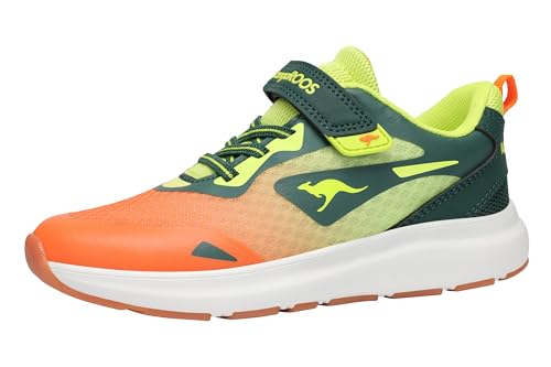 KangaROOS KB Pang Ev, Zapatillas, Deep Emeraldt Solar Orange, 37 EU