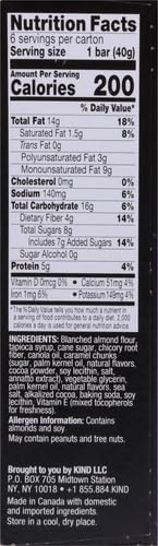 Image of KIND Soft Baked Squares, Salted Caramel Almond Flour Blondie, Healthy Snack Bars, Gluten Free, 5g Protein, 6 Count (Pack of 2)