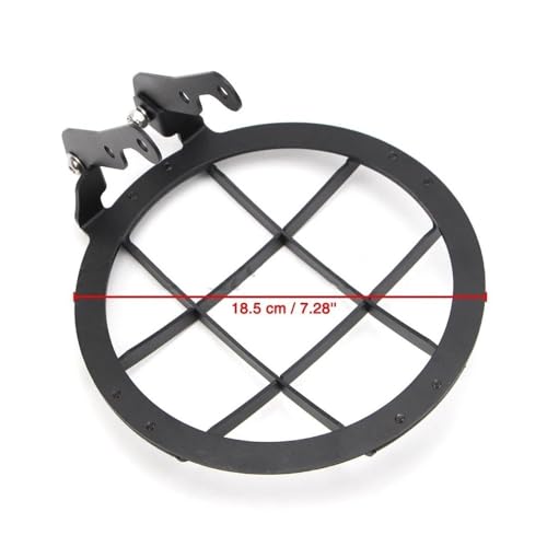 Protection de carénage phare X350 finition acier noir mat - 2